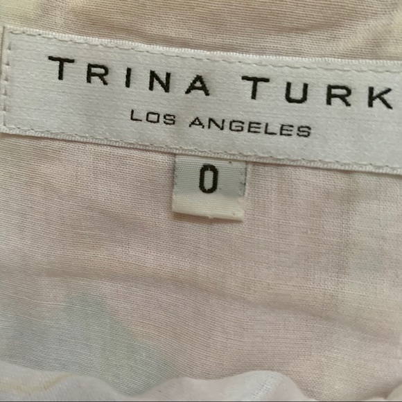 Trina Turk Multi Color Dress Sz-0 - Picture 5 of 7